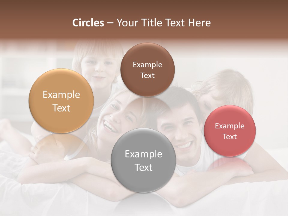 Bedroom Indoors Daughters PowerPoint Template