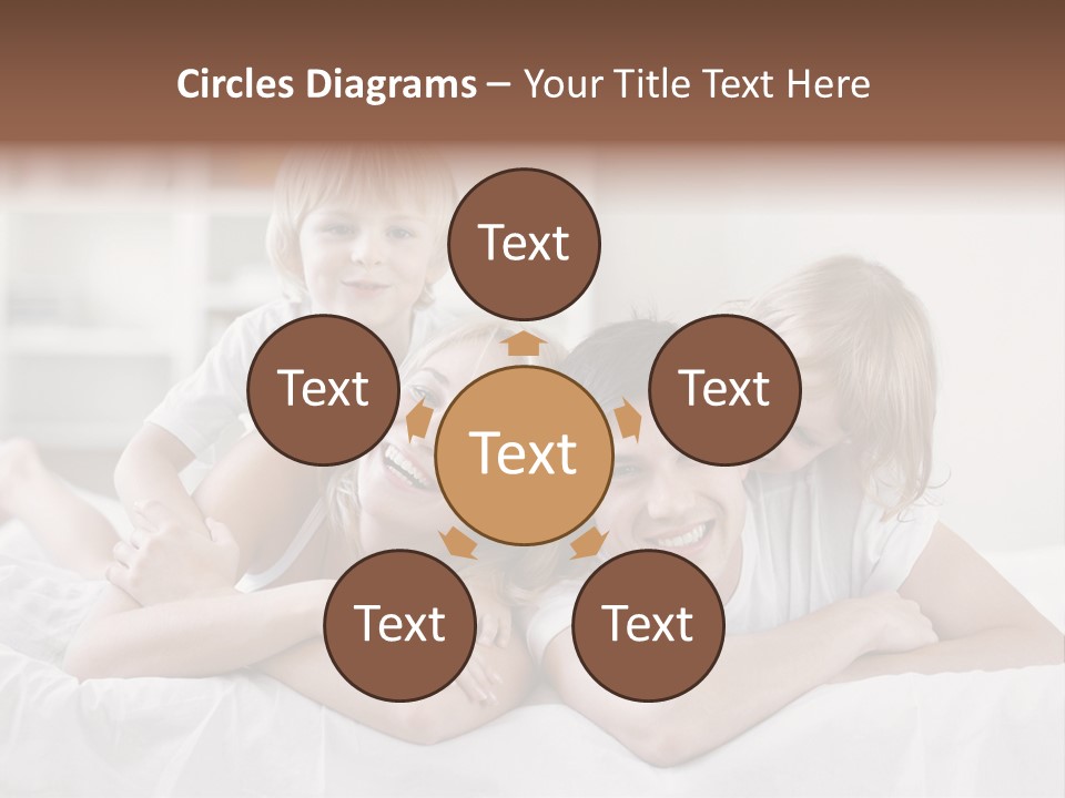 Bedroom Indoors Daughters PowerPoint Template