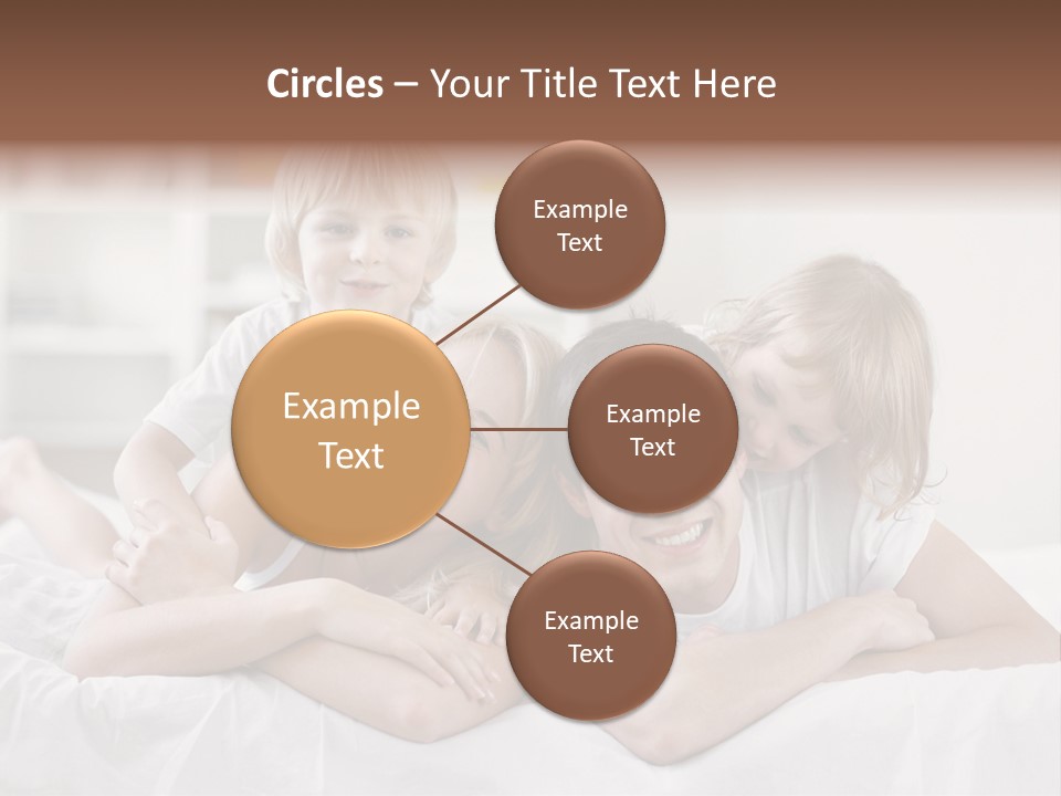 Bedroom Indoors Daughters PowerPoint Template