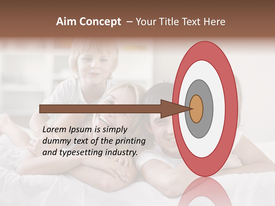 Bedroom Indoors Daughters PowerPoint Template