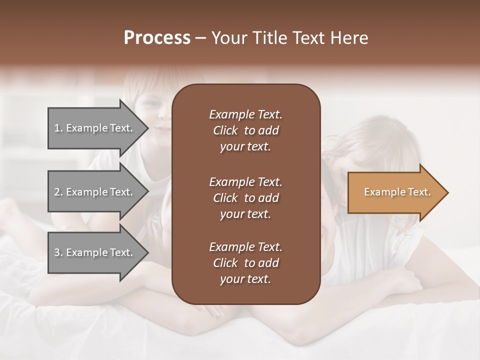 Bedroom Indoors Daughters PowerPoint Template