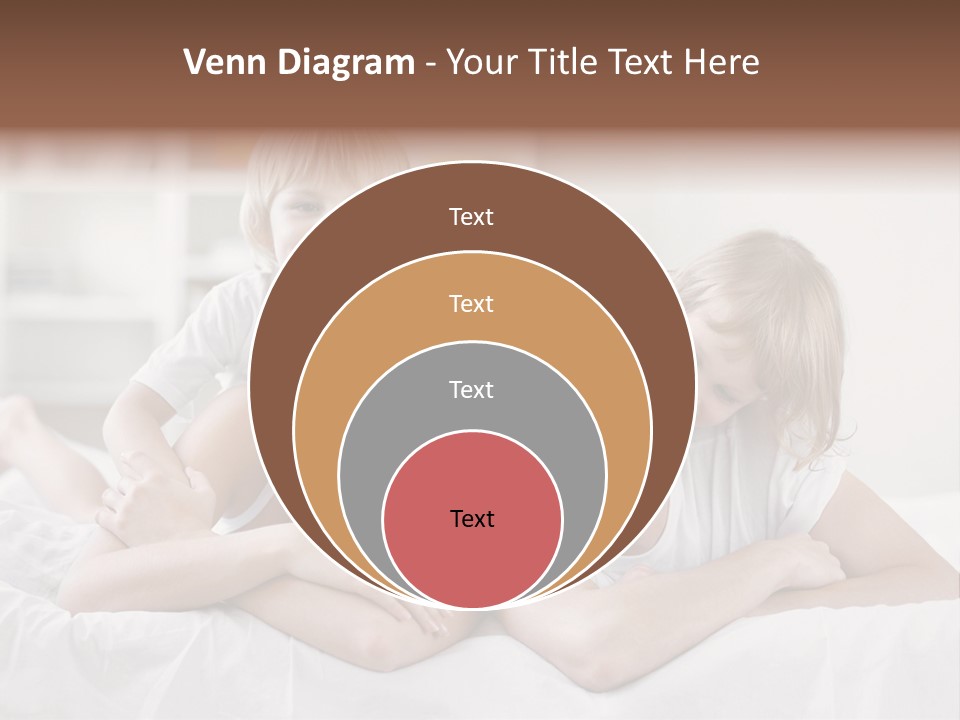 Bedroom Indoors Daughters PowerPoint Template