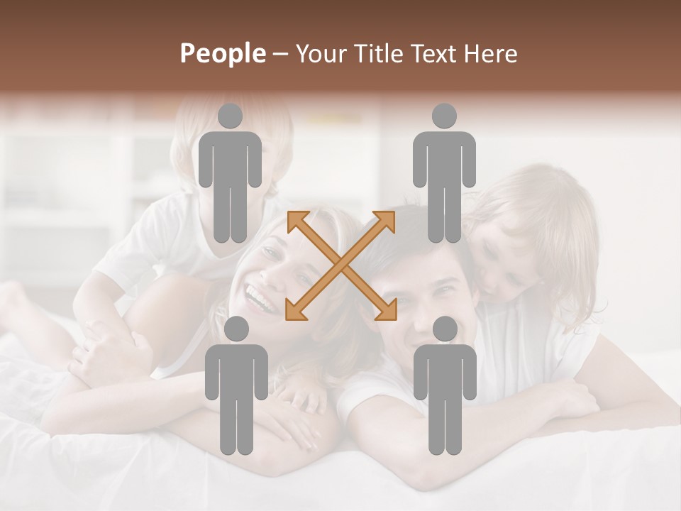 Bedroom Indoors Daughters PowerPoint Template