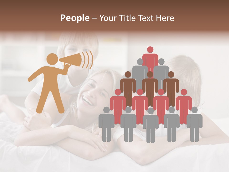 Bedroom Indoors Daughters PowerPoint Template