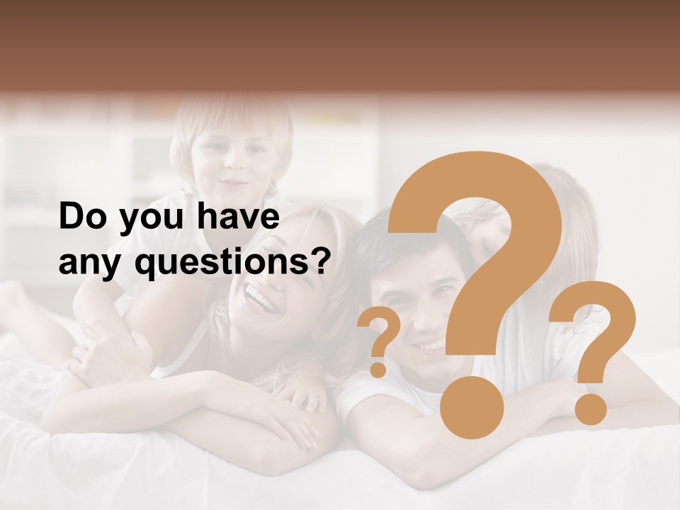 Bedroom Indoors Daughters PowerPoint Template