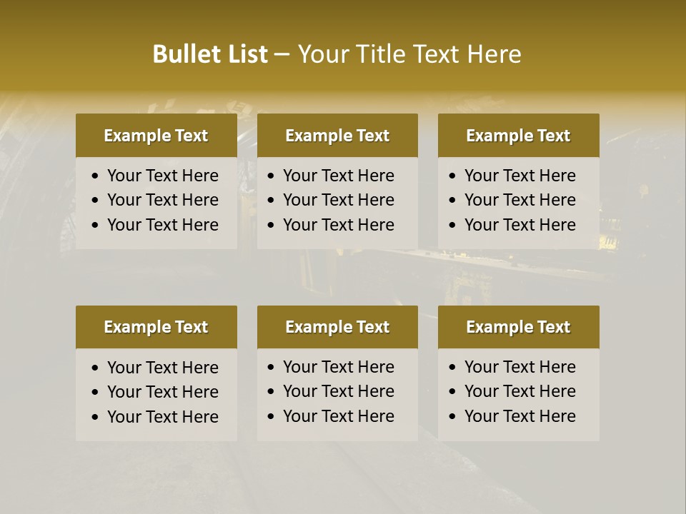 Engineering Hard Iron PowerPoint Template