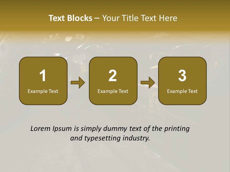 Engineering Hard Iron PowerPoint Template