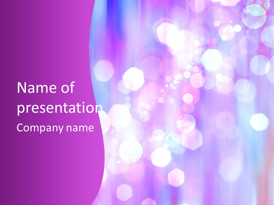 Vivid Year Christmas PowerPoint Template