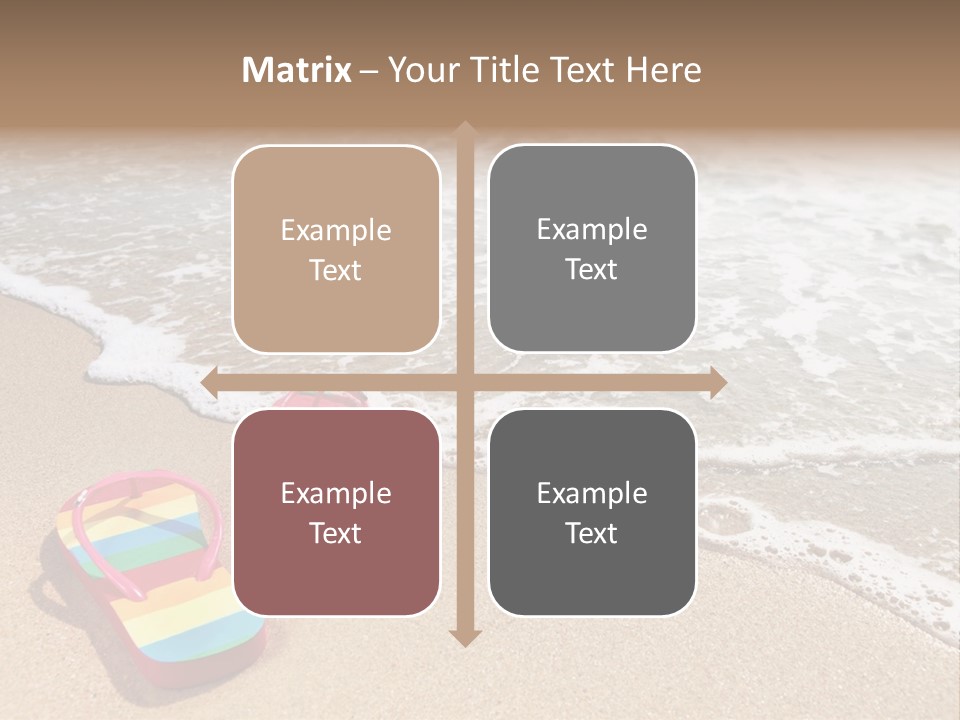 Fun Water Sun PowerPoint Template