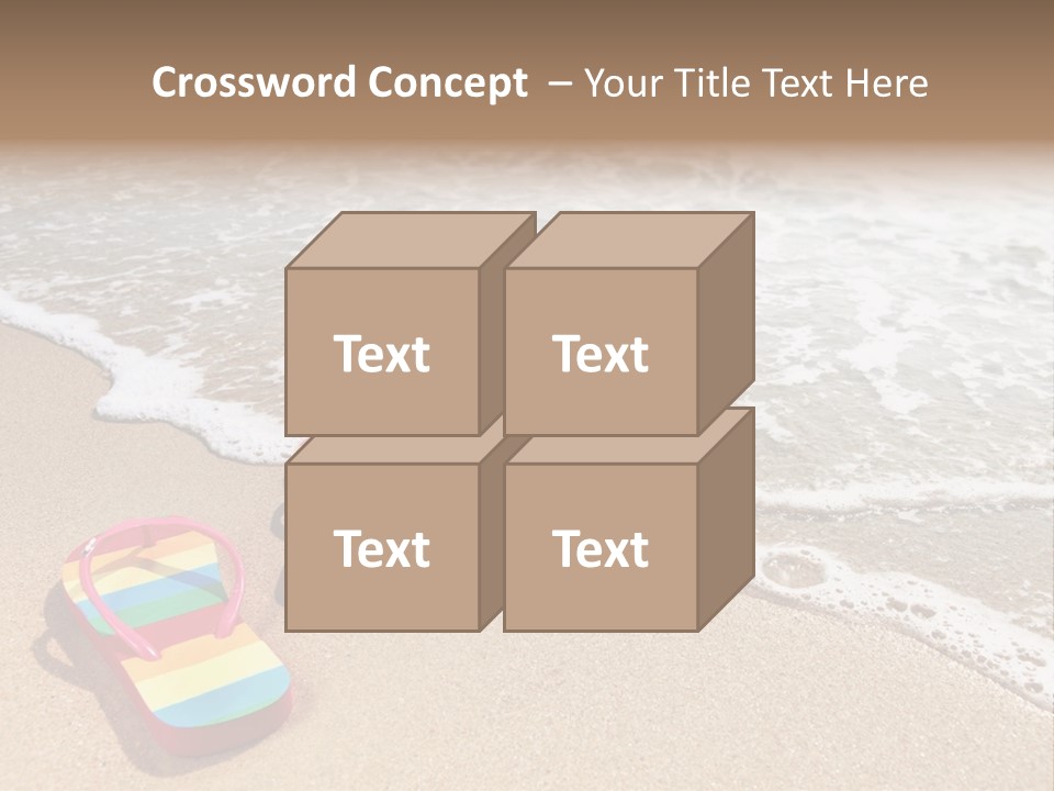 Fun Water Sun PowerPoint Template