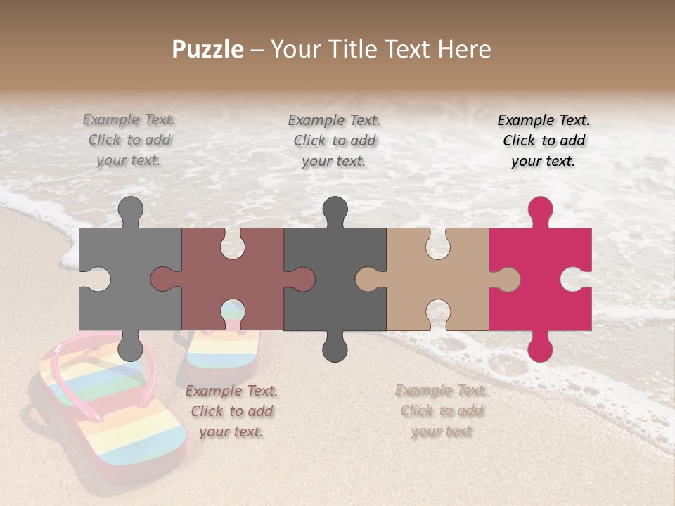 Fun Water Sun PowerPoint Template