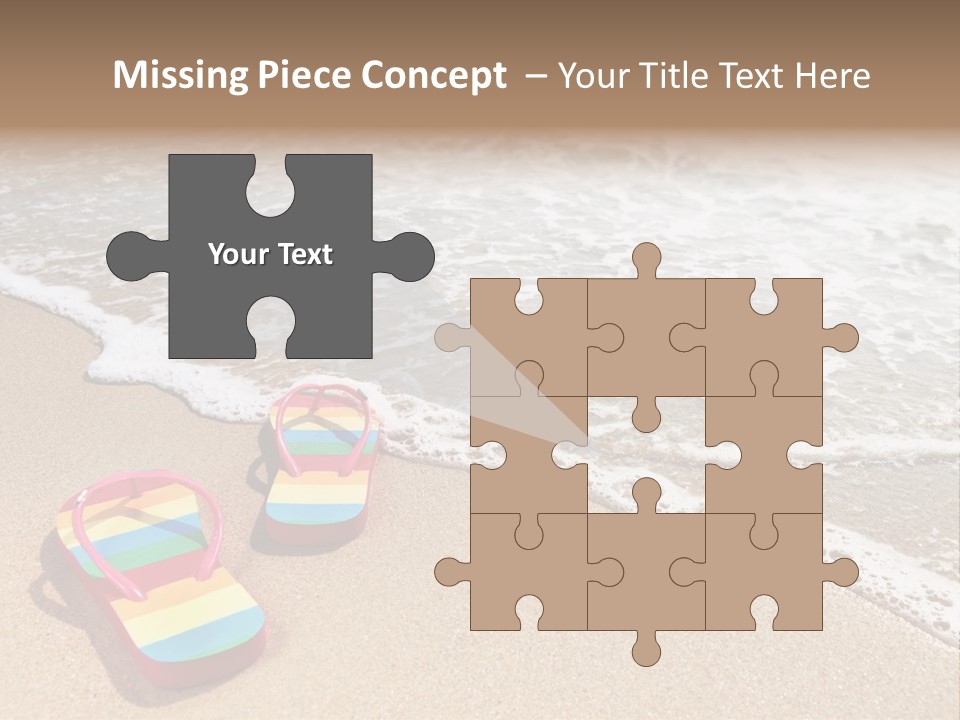 Fun Water Sun PowerPoint Template