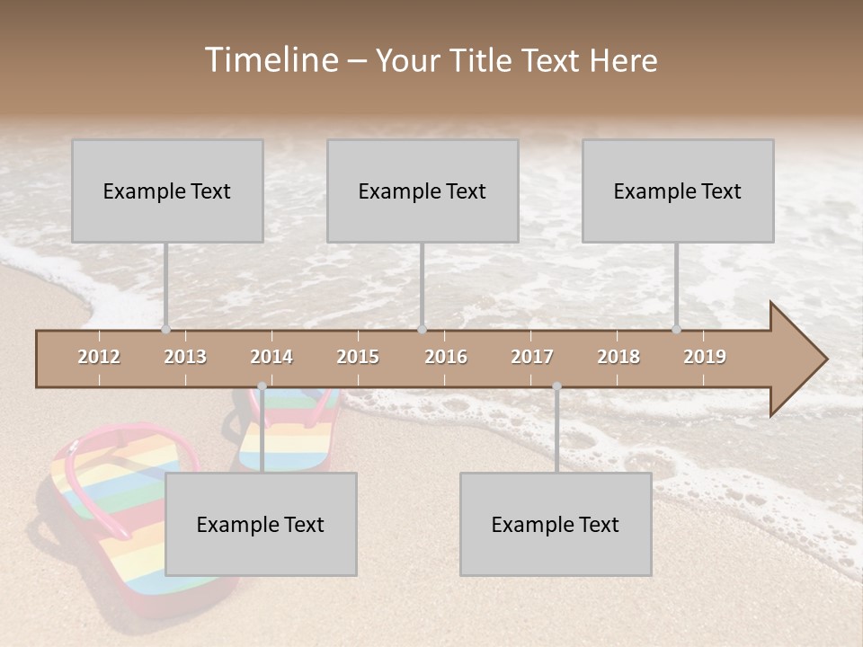 Fun Water Sun PowerPoint Template