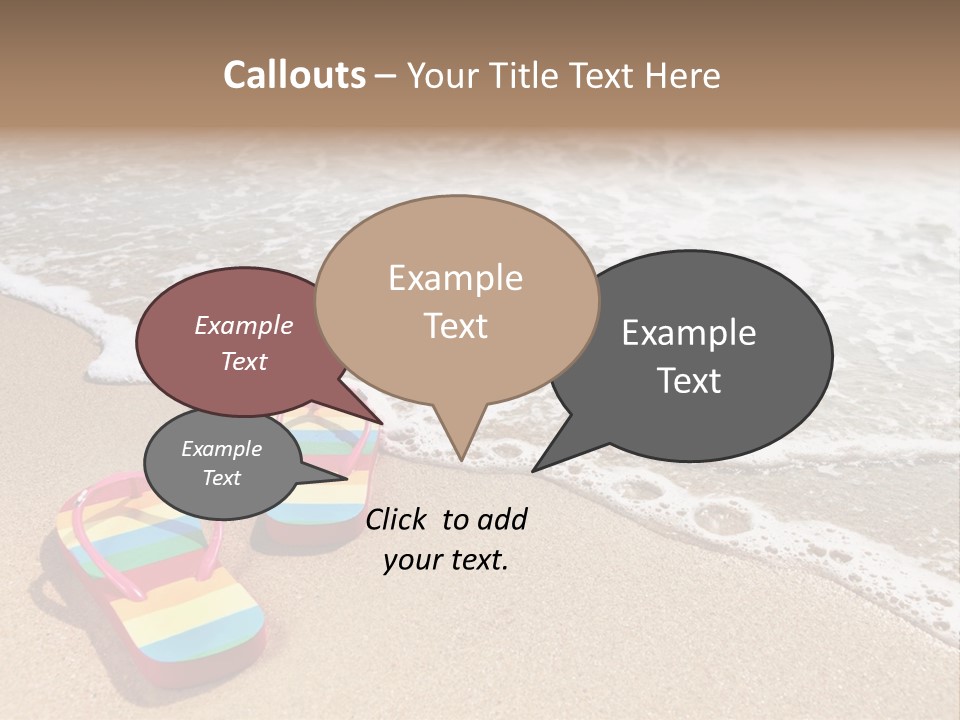 Fun Water Sun PowerPoint Template