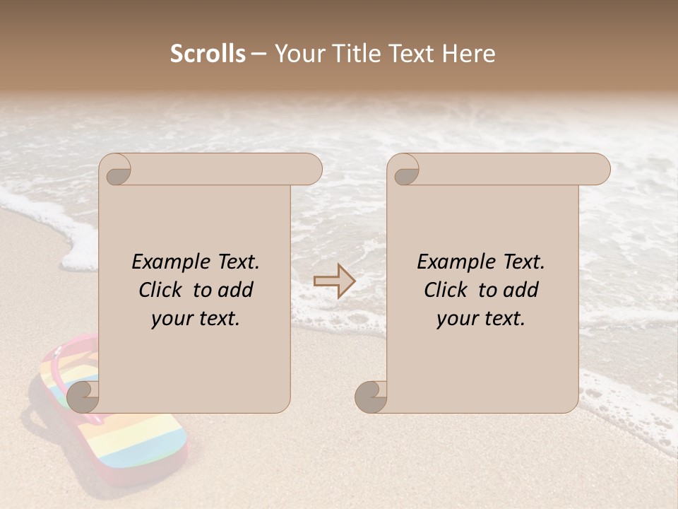 Fun Water Sun PowerPoint Template