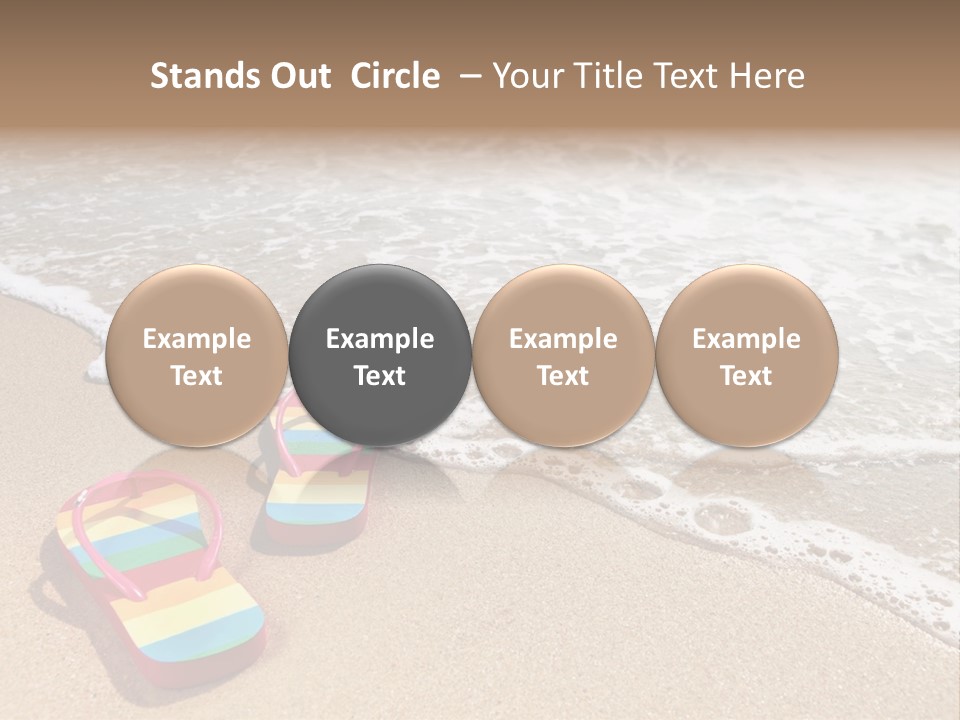 Fun Water Sun PowerPoint Template