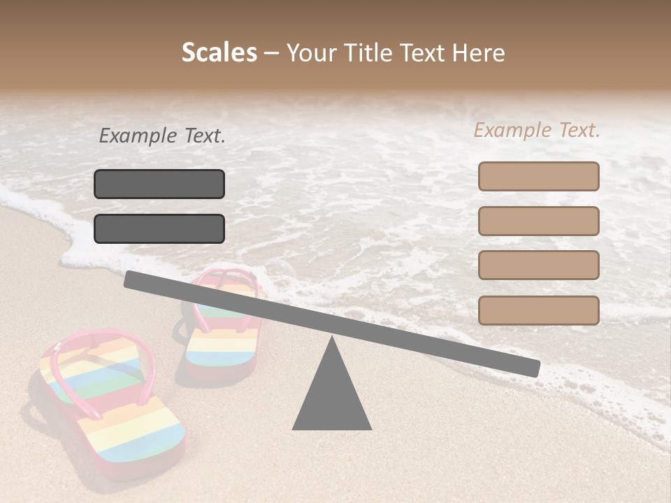 Fun Water Sun PowerPoint Template