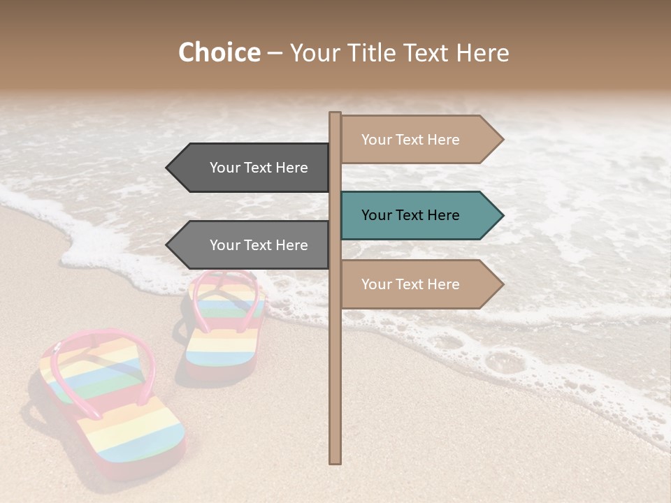 Fun Water Sun PowerPoint Template