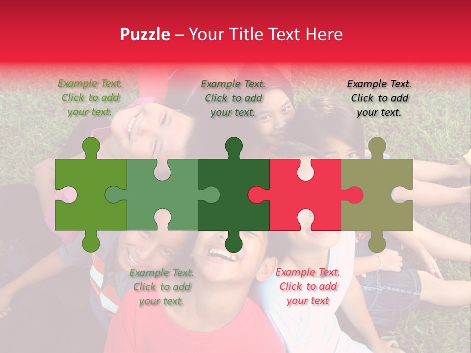 Sweet Happy Gang PowerPoint Template