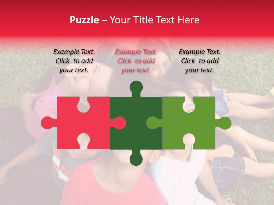 Sweet Happy Gang PowerPoint Template