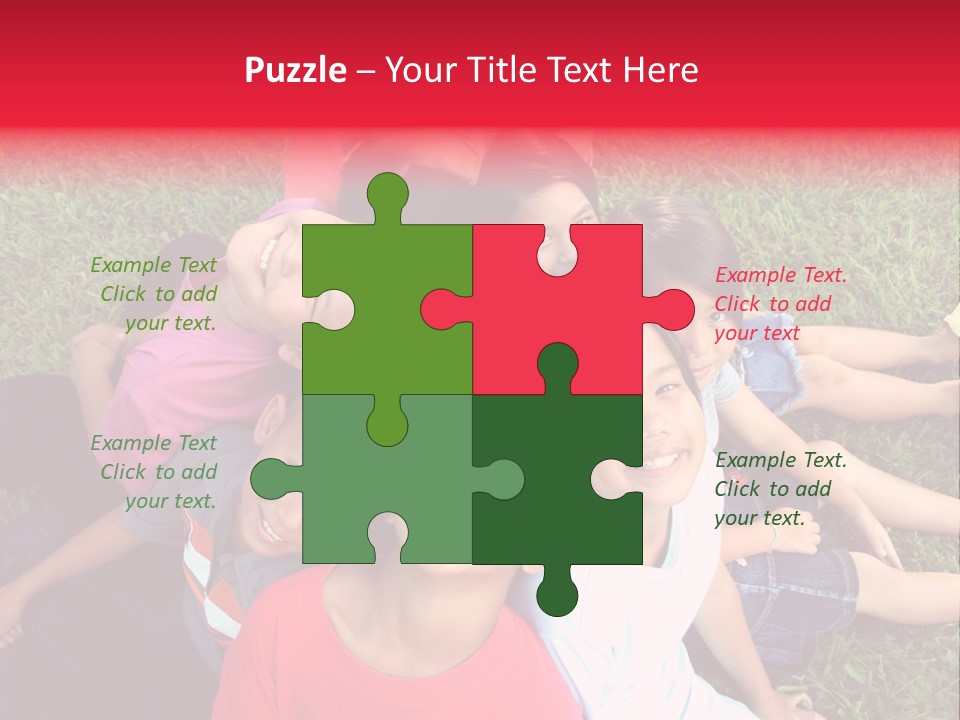 Sweet Happy Gang PowerPoint Template