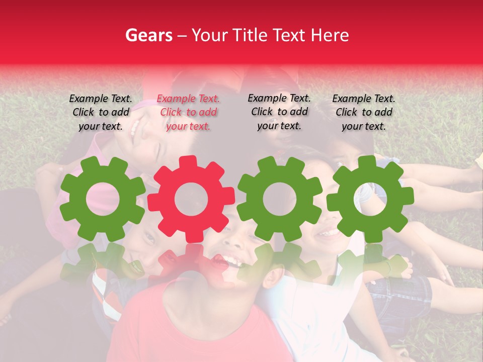 Sweet Happy Gang PowerPoint Template