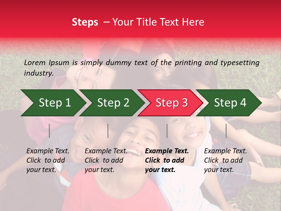 Sweet Happy Gang PowerPoint Template