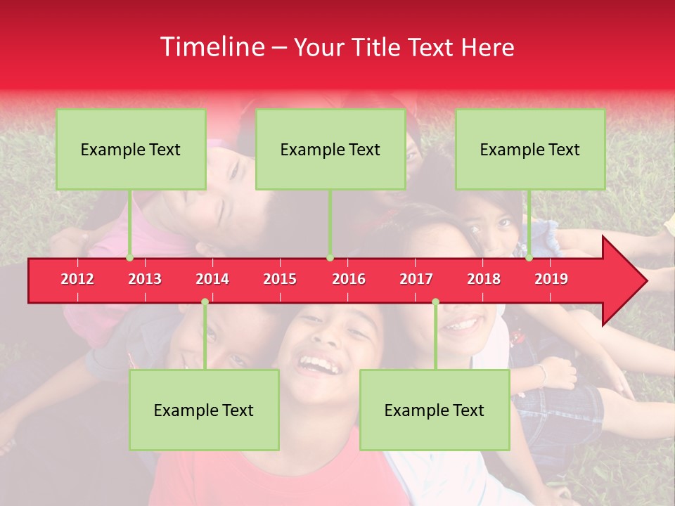 Sweet Happy Gang PowerPoint Template