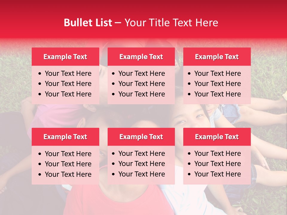 Sweet Happy Gang PowerPoint Template