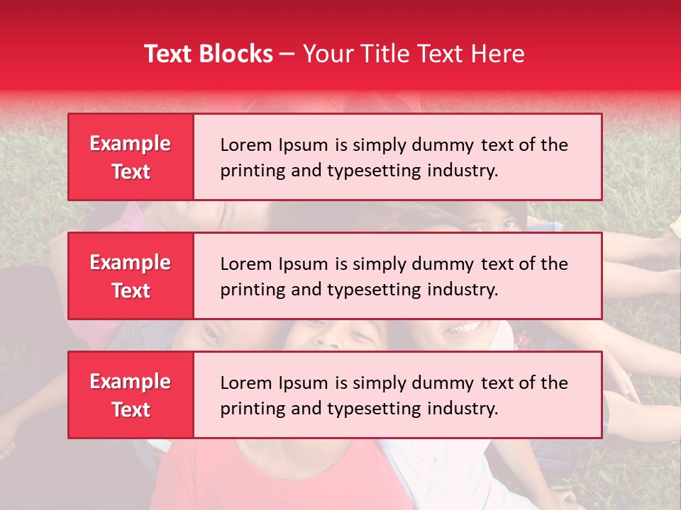 Sweet Happy Gang PowerPoint Template