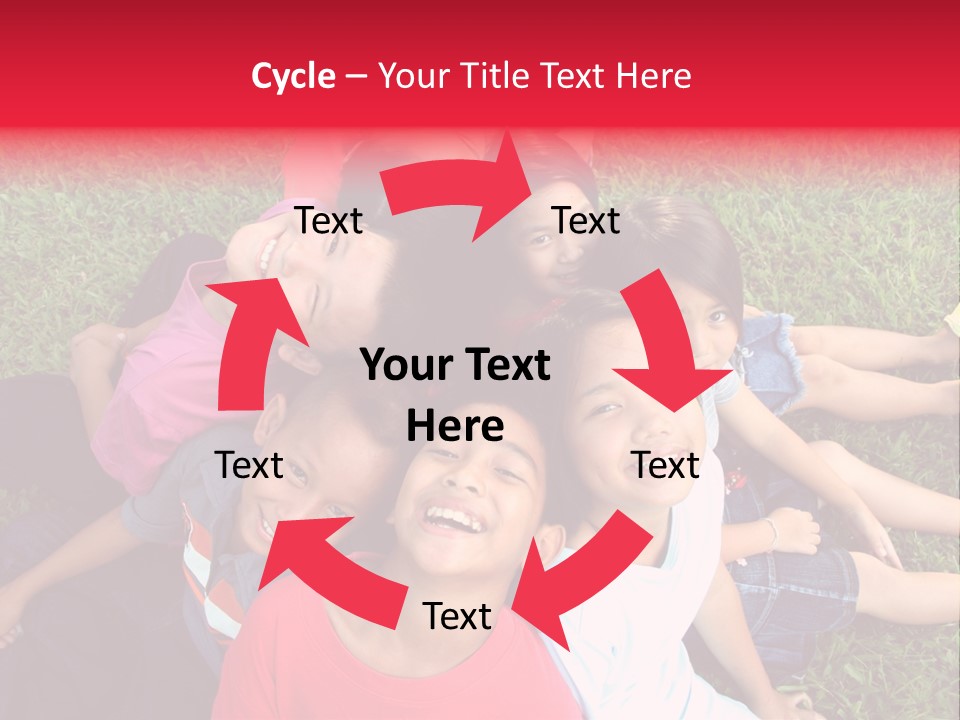 Sweet Happy Gang PowerPoint Template