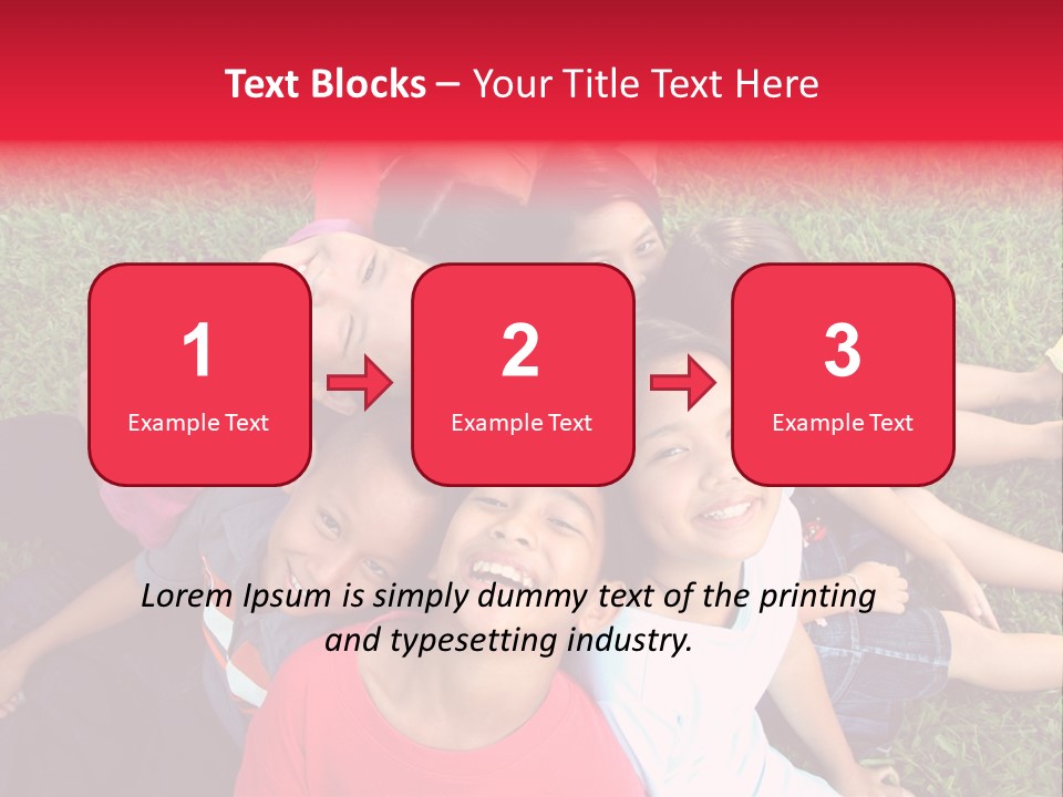 Sweet Happy Gang PowerPoint Template