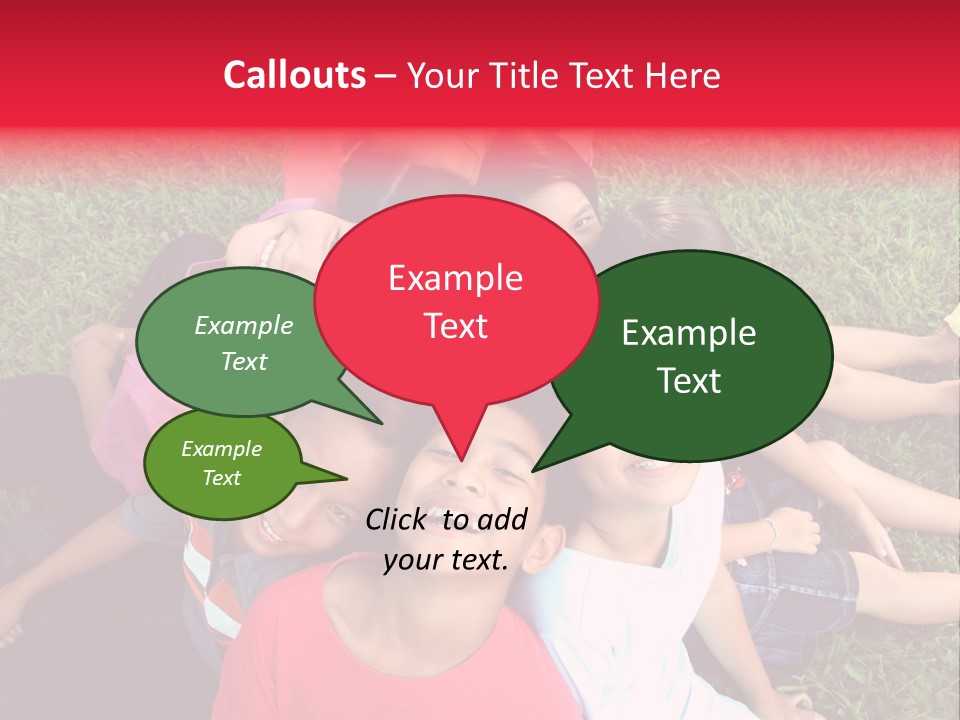 Sweet Happy Gang PowerPoint Template