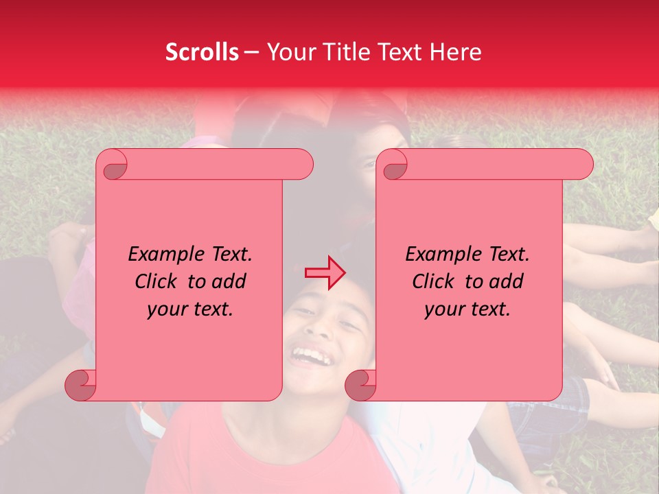 Sweet Happy Gang PowerPoint Template