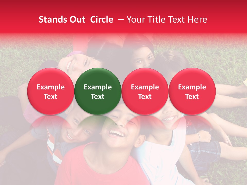 Sweet Happy Gang PowerPoint Template