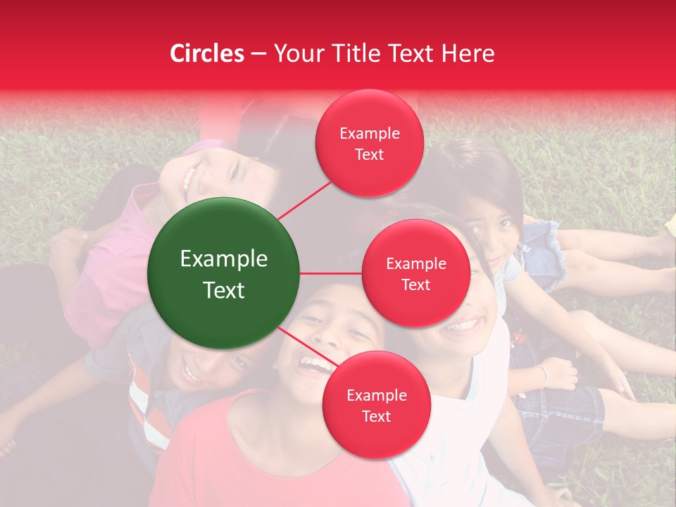 Sweet Happy Gang PowerPoint Template