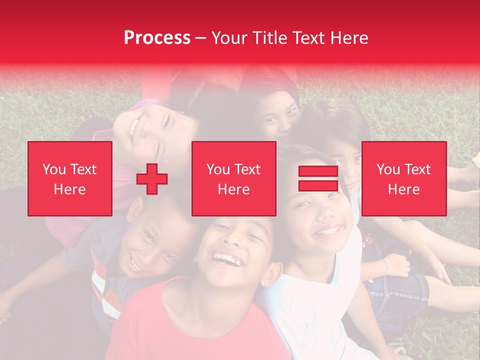 Sweet Happy Gang PowerPoint Template