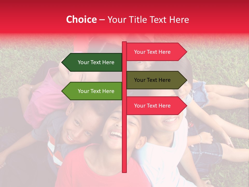 Sweet Happy Gang PowerPoint Template