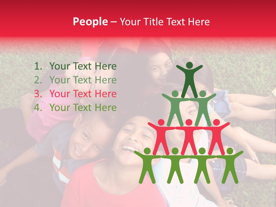 Sweet Happy Gang PowerPoint Template