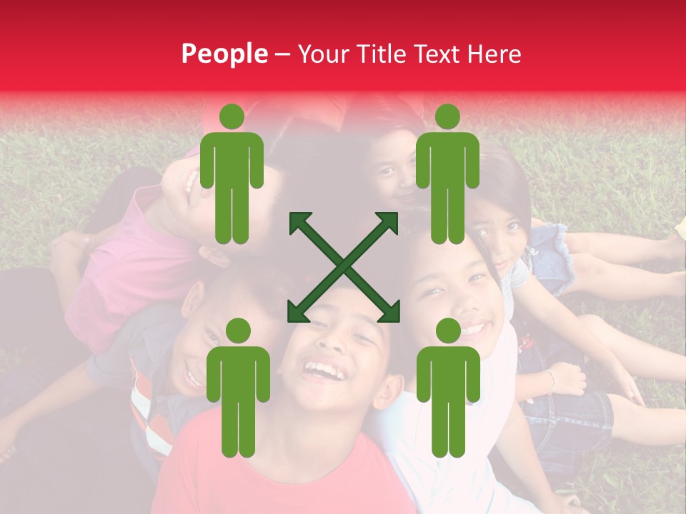 Sweet Happy Gang PowerPoint Template