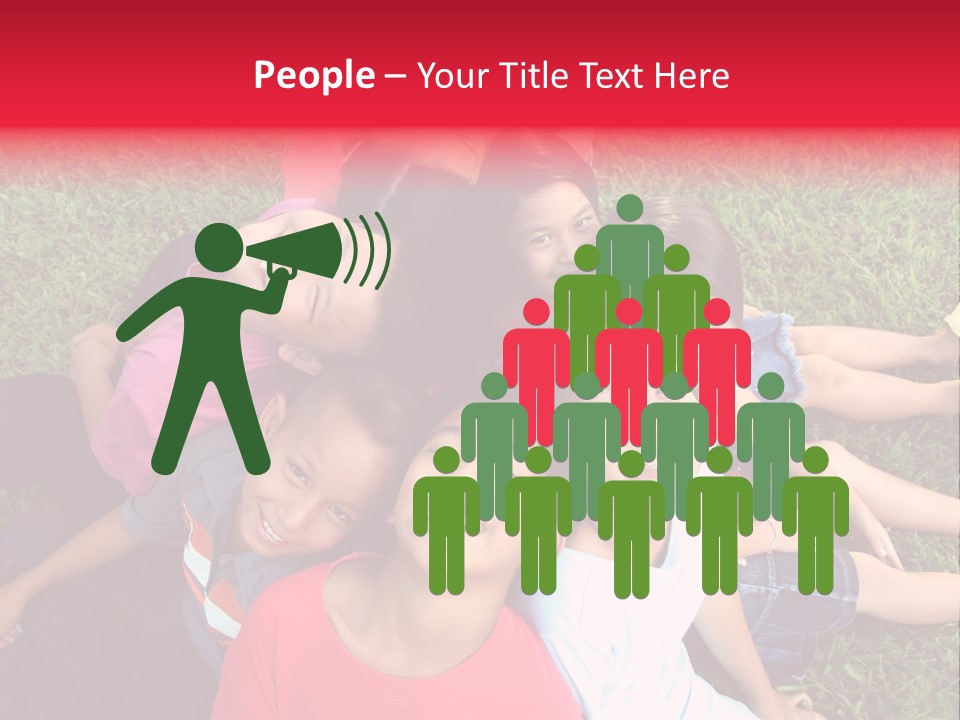 Sweet Happy Gang PowerPoint Template