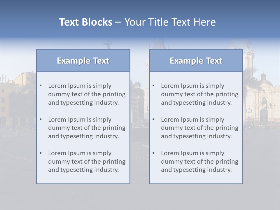 Trips Attractive Church PowerPoint Template
