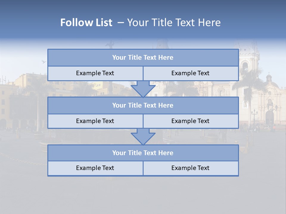 Trips Attractive Church PowerPoint Template
