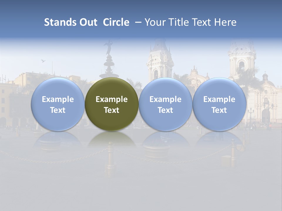 Trips Attractive Church PowerPoint Template