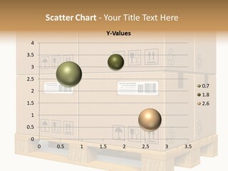 A Bunch Of Boxes Sitting On Top Of A Wooden Pallet PowerPoint Template