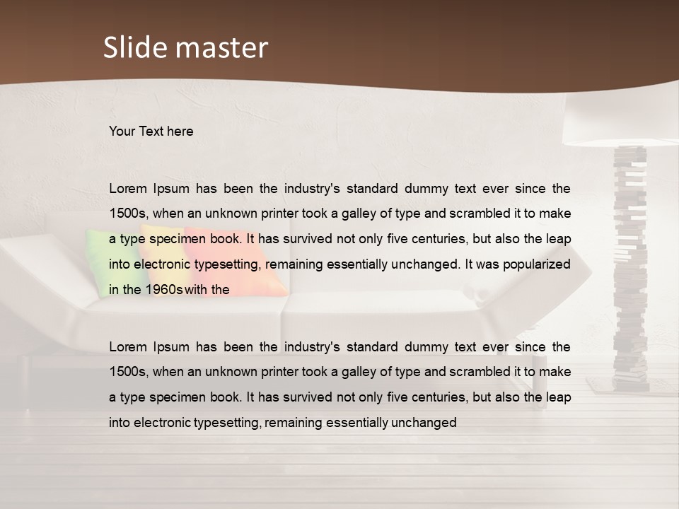 Luxury Elegance Design PowerPoint Template