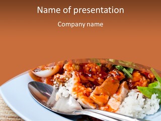 Restaurant Spicy Onion PowerPoint Template
