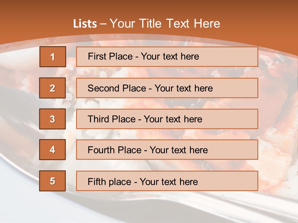 Restaurant Spicy Onion PowerPoint Template