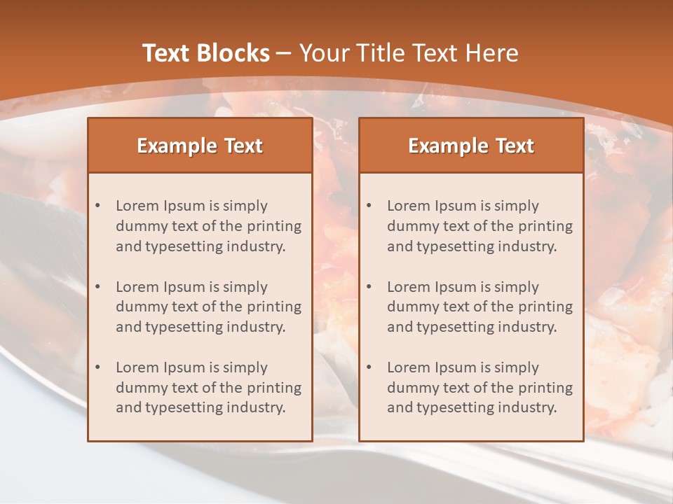 Restaurant Spicy Onion PowerPoint Template