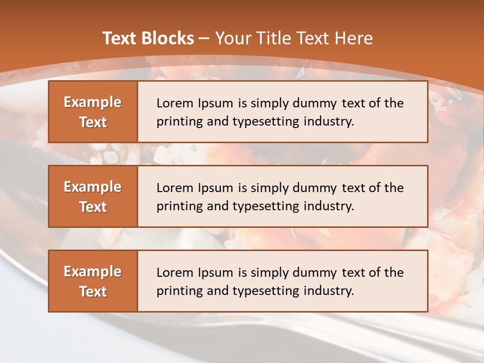 Restaurant Spicy Onion PowerPoint Template